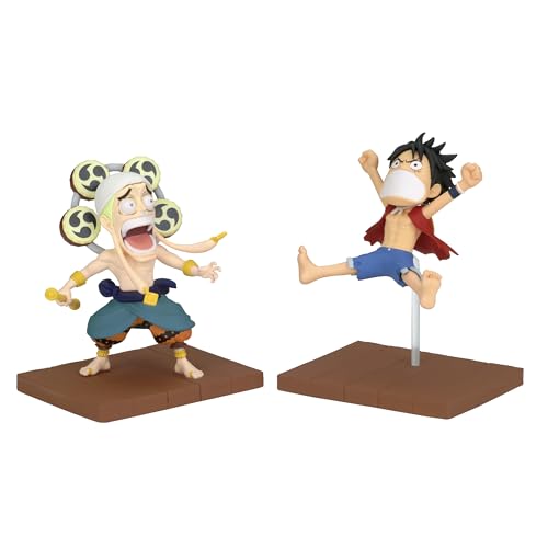 Log Stories - Monkey D. Luffy & Enel prize figure