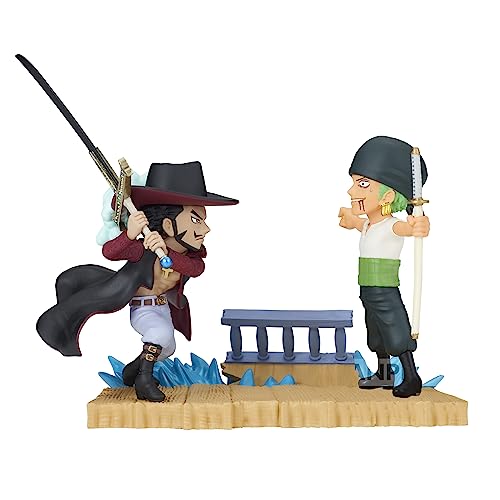 Log Stories - Roronoa Zoro vs Dracule Mihawk prize figure