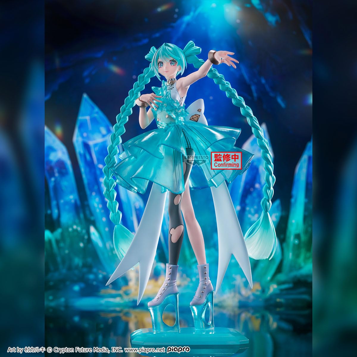 Hatsune Miku - Clearluxe Emerald Gem Evolve, view 4